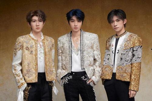 tfboys韩国表演,青春活力点燃粉丝心